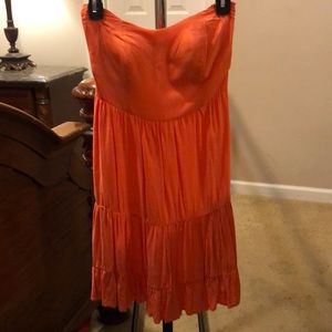 Orange Maxi Dress. Only worn once.